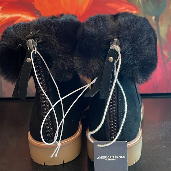 NWT AMERICAN EAGLE OUTFITTERS boots 
with faux fur size 8.5 - Picture 5 of 14